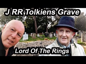 J RR Tolkien’s Grave. Author of The Hobbit and Lord of the Rings Famous Graves