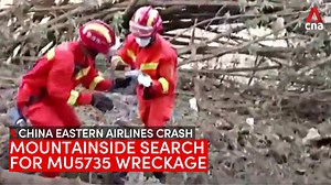 69K views · 508 reactions | WATCH: First look at the mountainside where rescuers are searching for the crashed China Eastern Airlines flight MU5735. (Video: Reuters/CCTV) For the full story: https://cna.asia/3In7ypD | CNA | Facebook