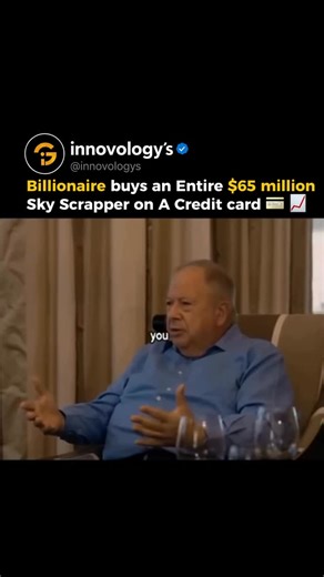 innovology’s | A billionaire once made headlines by purchasing a $65 million skyscraper using a credit card. Sounds unbelievable, right? But it’s true -... | Instagram