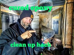 Cleaning epoxy off a tile floor trick