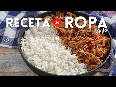 Cómo hacer ROPA VIEJA receta fácil y tradicional| Recetas mexicanas y económicas | Cocina Vital