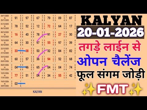 KALYAN || KHATARNAK LINE TRICK || SANGAM PASS HOGA || 20-01-2026