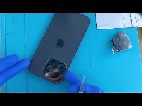 IPhone 14 Pro camera lens replacement - DIY repair - nothing left out