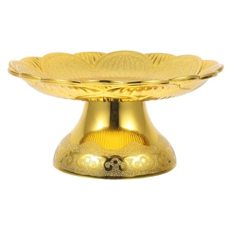 Lotus Offering Plate Temple Food Offering Tray Buddhist Tray Temple Fruit Plate - Walmart.ca