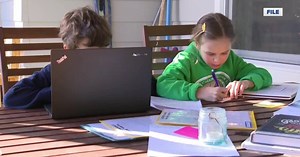 Setting up a work space for At-Home virtual learning success