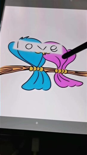 turn word love into drawing #love #drawing #satisfying #art #shorts