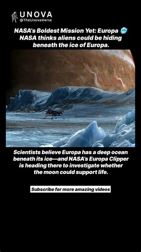 NASA Is Searching for Life Beneath This Frozen Moon 😳👽