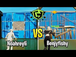 Benjyfishy VS Noahreyli in FNCS-All Star Blueprint Battle Edit Course Finals! *FULL VODS*