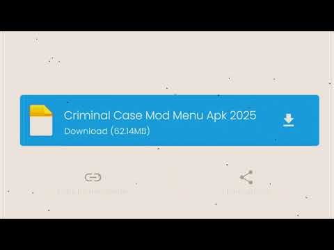 Criminal Case Mod Apk 2025 VIP Unlimited Money - Mod Menu ANDROID-IOS 2025 Hack