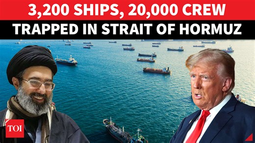 3,200 ships, 2,000 seafarers stuck in Hormuz as reality at odds with 'reopening' claims from Iran