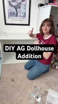 DIY American Girl Dollhouse Addition #doll #diy #dollhouse #agdoll