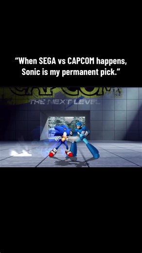 “When SEGA vs CAPCOM happens, Sonic is my permanent pick.” #UltraNostalgia #RetroGaming #SegaVsCapcom #SonicTheHedgehog #AviciiVibes