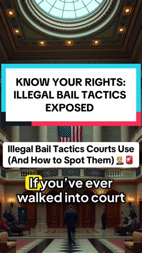 Illegal bail tactics explained. Excessive bail, due process violations, and how courts quietly keep people detained before trial. Learn when bail becomes unconstitutional and how to challenge it legally. 🇺🇸 Illegal bail tactics Excessive bail rights Bail constitutional rights Can a judge set excessive bail Justice files #bailreform #freedombeforetrial #courtroomrights #knowyourrightsusa #justicefiles