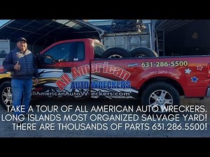 Follow me threw the most organized salvage yard in Long Island! 1000's of vehicles parts for sale!