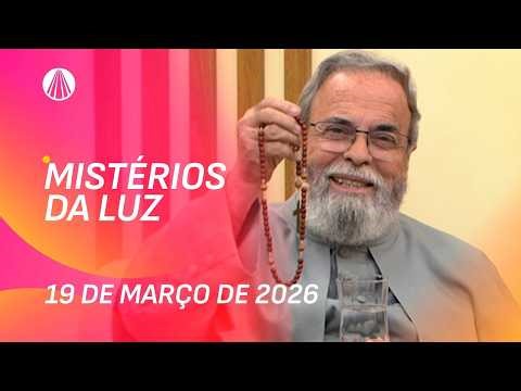 Terço de Aparecida com Pe. Antonio Maria - 19 de março 2026 [Mistérios da Luz]