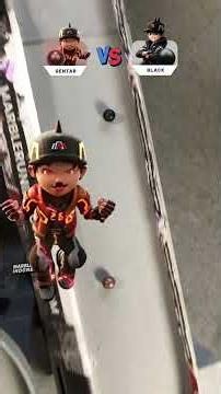 BOBOIBOY GENTAR VS BOBOIBOY GENTAR "BLACK" !! | MRI #animation #boboiboy
