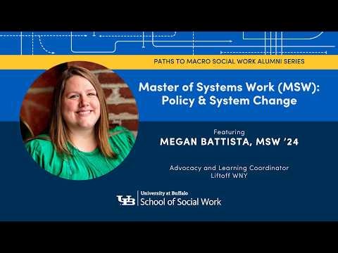 Master of Systems Work: MSWs in Policy and Systems Change