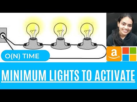 Minimum Lights To Activate #InterviewBit || Intuition + Code + Example