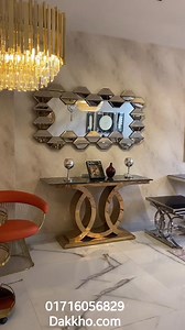 Modern console table Call/WhatsApp: 01716056829 #HomeDecor #interiordesigne #LuxuryHome | Dakkho - দক্ষ