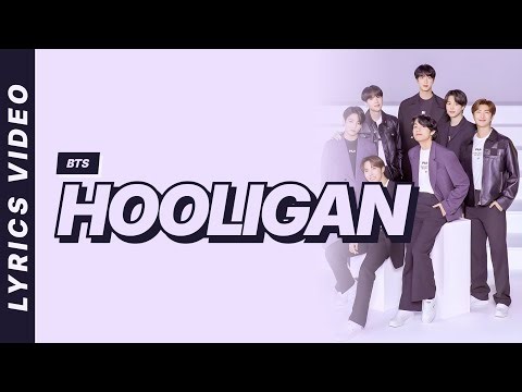 Hooligan - BTS [Lyrics Video]