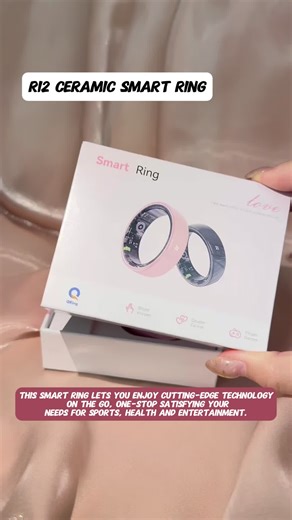 R12 Ceramic Smart Ring: A Complete Health Companion