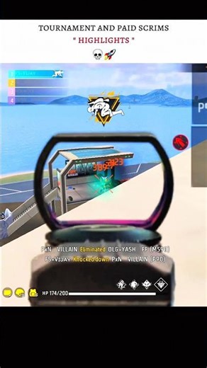 Tournament and Paid Scrims Highlights ☠️⚔️