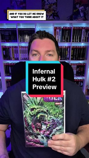Here’s a quick peek at Infernal Hulk #2 from Marvel Comics, one of the many great comic books coming out this week! The Hulk continues to awaken monsters, and this time he calls on a giant sea monster named Ngathil! Will Namor be able to stop him? #hulk #comicbooks