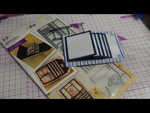 Crafter's Companion Precious Memories Waterfall Card Dies Review Tutorial!