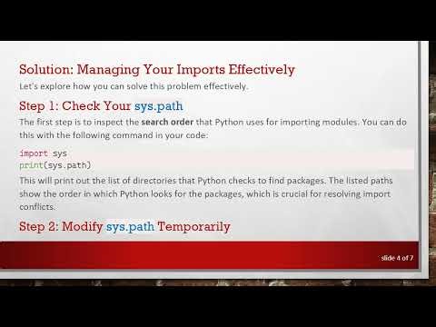 How to Resolve Python Package Name Collision Without Renaming Your Package