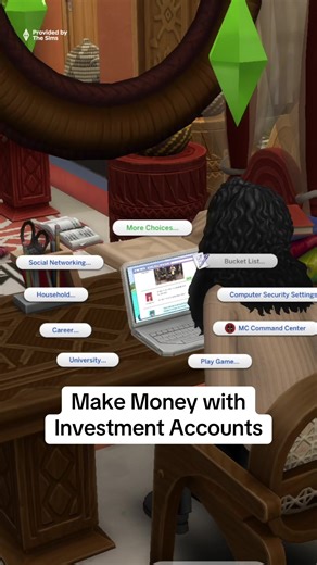 Let me show you how to open investment account in the sims! #thesims #royaltyandlegacy #simstips #simscommunity @The Sims