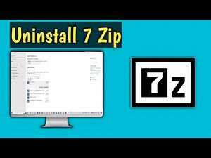 2 How to Uninstall 7 Zip on Windows