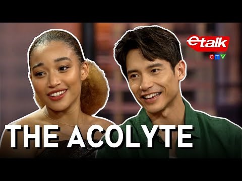 Amandla Stenberg & Manny Jacinto on Han Solo’s rizz, violins & ‘The Acolyte’ | Etalk Interview