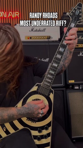 Justin Strudwick on Instagram: "THIS HAS TO BE ONE OF RANDYS MOST UNDERRATED RIFFS 😳 . . . . #randyrhoads #reels #explorepage #ozzyosbourne #zakkwylde #explore #guitar #solo #zakkwylde #guitarplayer"