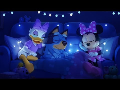 Fall Asleep Quickly with Disney Sleep Music – Minnie, Daisy, Bluey for Anxiety Relief