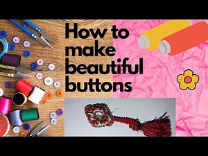 **DIY Button Making: Step-by-Step Guide for Beginners | Crafting Tutorial 2024**