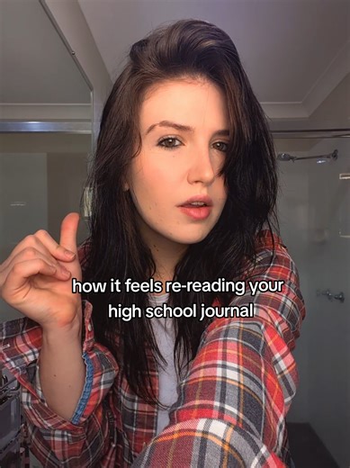 I'm the type to reopen old wounds on a random Tuesday apparently 💀 #highschool #memories #dairy