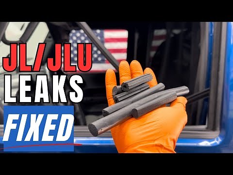 The ABSOLUTE BEST Way to Stop Water Leaks in Your Jeep Wrangler JL!