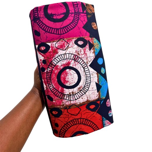 African Ankara Fabric by the Yard Multicolour Tribal Geometric Wax Print Cotton Sewing Fabric 46" Wide - Etsy