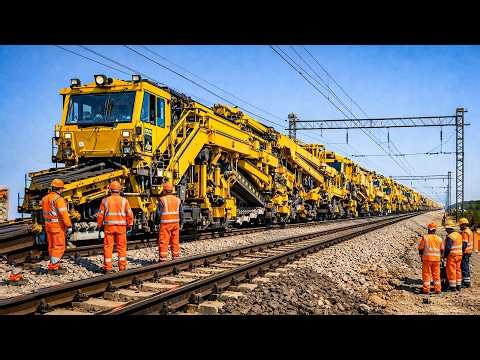How $40 Billion Railway Upgrades Actually Work — Track Replacement Documentary