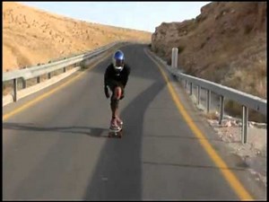 200 km/h Longboard Crash / Unfall
