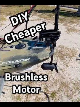 Don’t Waste your money on expensive kayak trolling motor #fishing #kayakmotor #diy