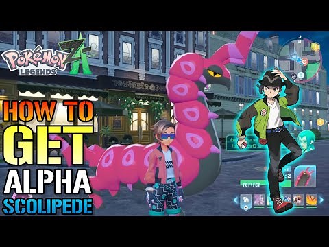 Pokémon Legends: Z-A How To Get ALPHA "Scolipede" EARLY On In Game (Capture Guide)