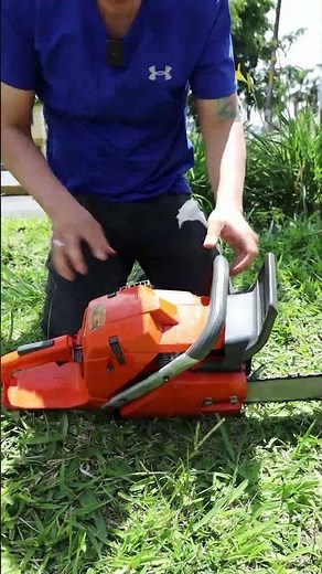Motosierra Husqvarna 365 - Buenas herramientas y maquinaria facilitan el trabajo