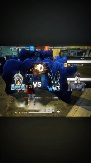 RAISTAR VS WHITE & ALPHA FF ☠️🥶 #freefire