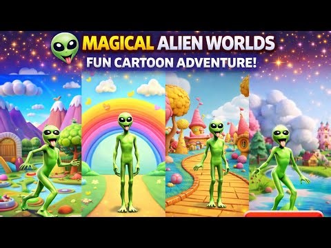 👽✨ Dive into magical alien worlds full of color, fun, and crazy adventures!