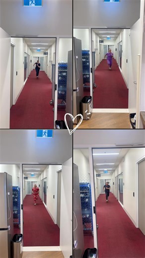 When the A team kicks into gear for a code Blue. #shesarunnershesatrackstar #nurses