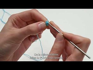 Les bases de la Dentelle au crochet - Le point soufflé à 3 brides
