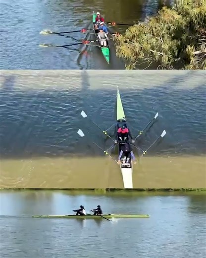 Building strength, mile by mile. 🚣‍♀️