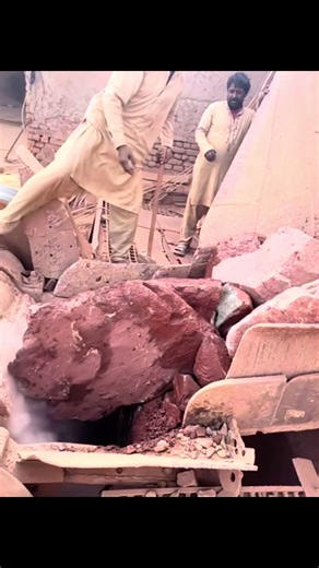 Massive Stone Crusher Plant in Action