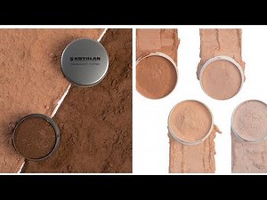 Kryolan Translucent Setting Powder Shades Guide